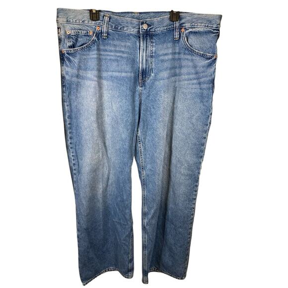 GAP Denim - GAP Low Stride Women’s Loose (wide Legs) Jeans Size 35/ 20R